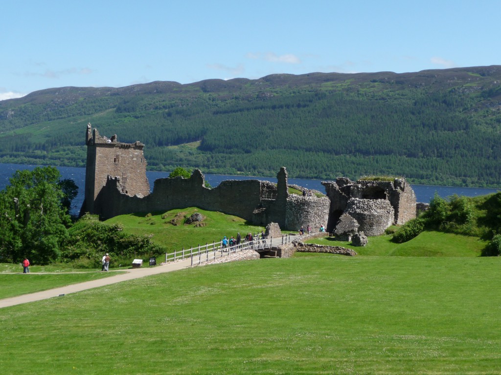 Urquhart Castle on Loch Ness