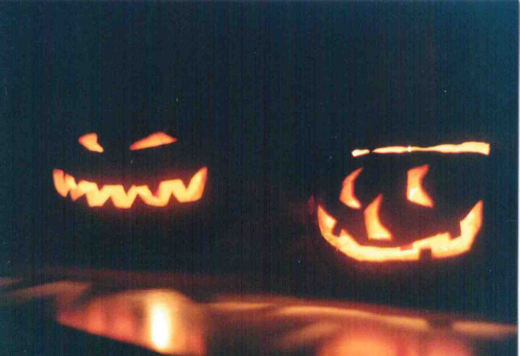 1992. I always loved taking pictures of them on that kitchen table because of the eerie reflected light.