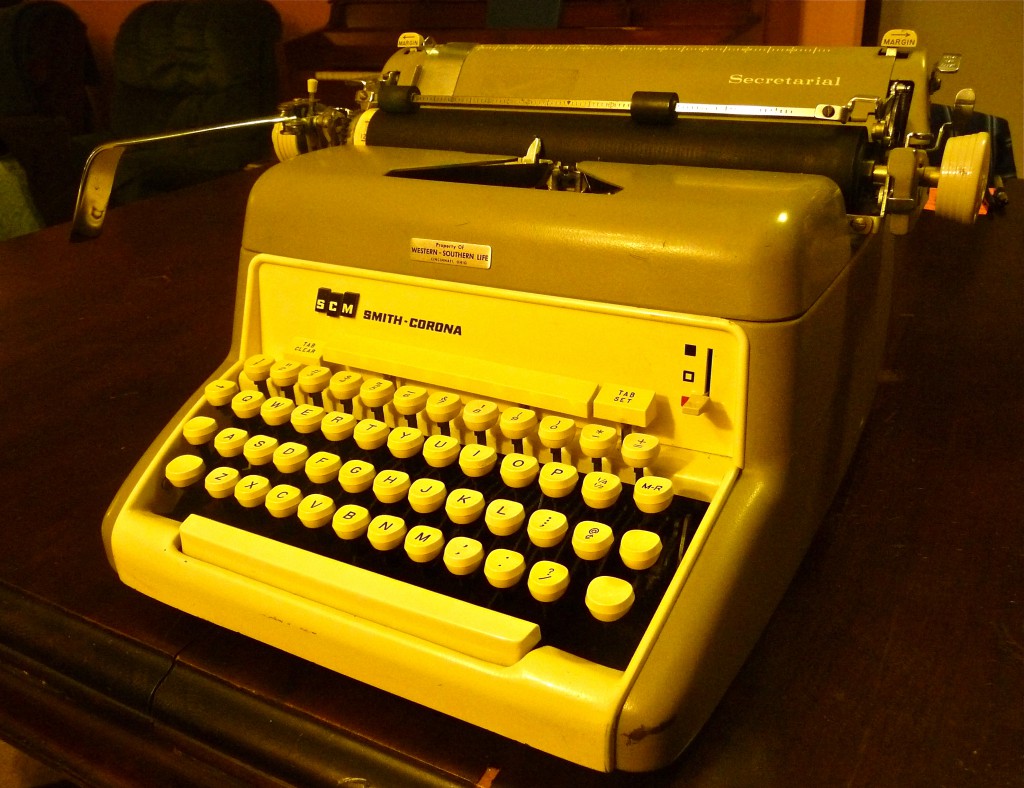 Down from an attic: a lovingly-kept secretarial Smith-Corona -- a heavy-duty machine that handles like a dream